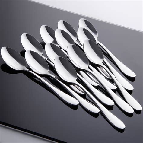 cleanerware 18 10 stainless steel 12 piece box soup spoon|Homepage .